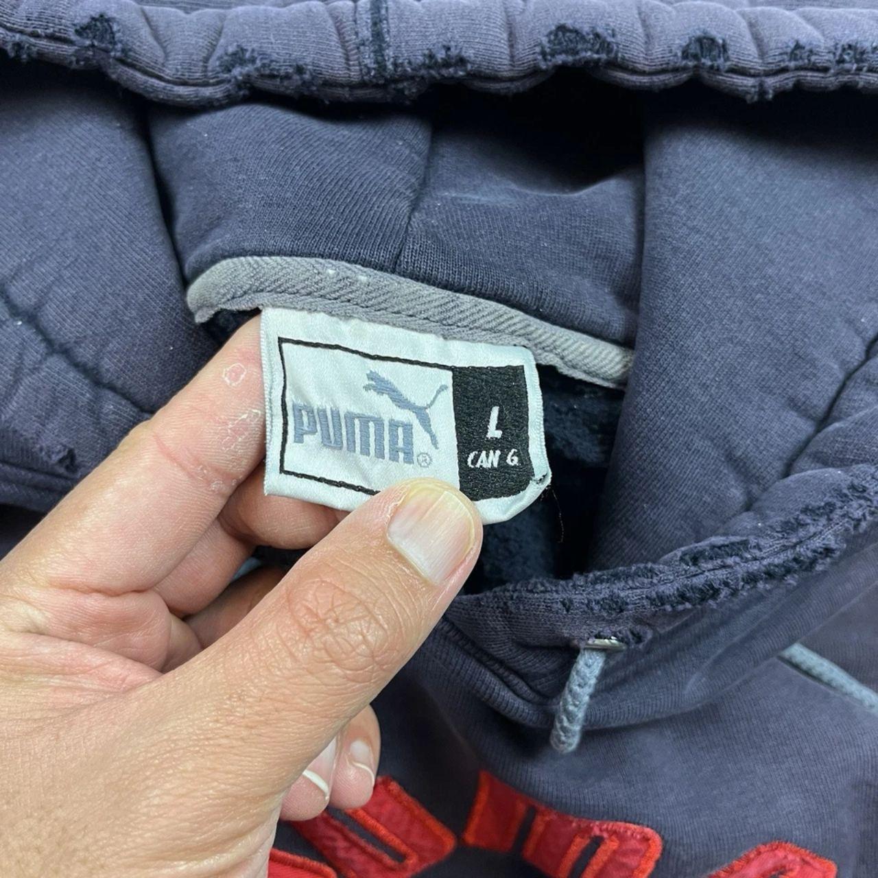 90s Puma Two-Tone Hoodie