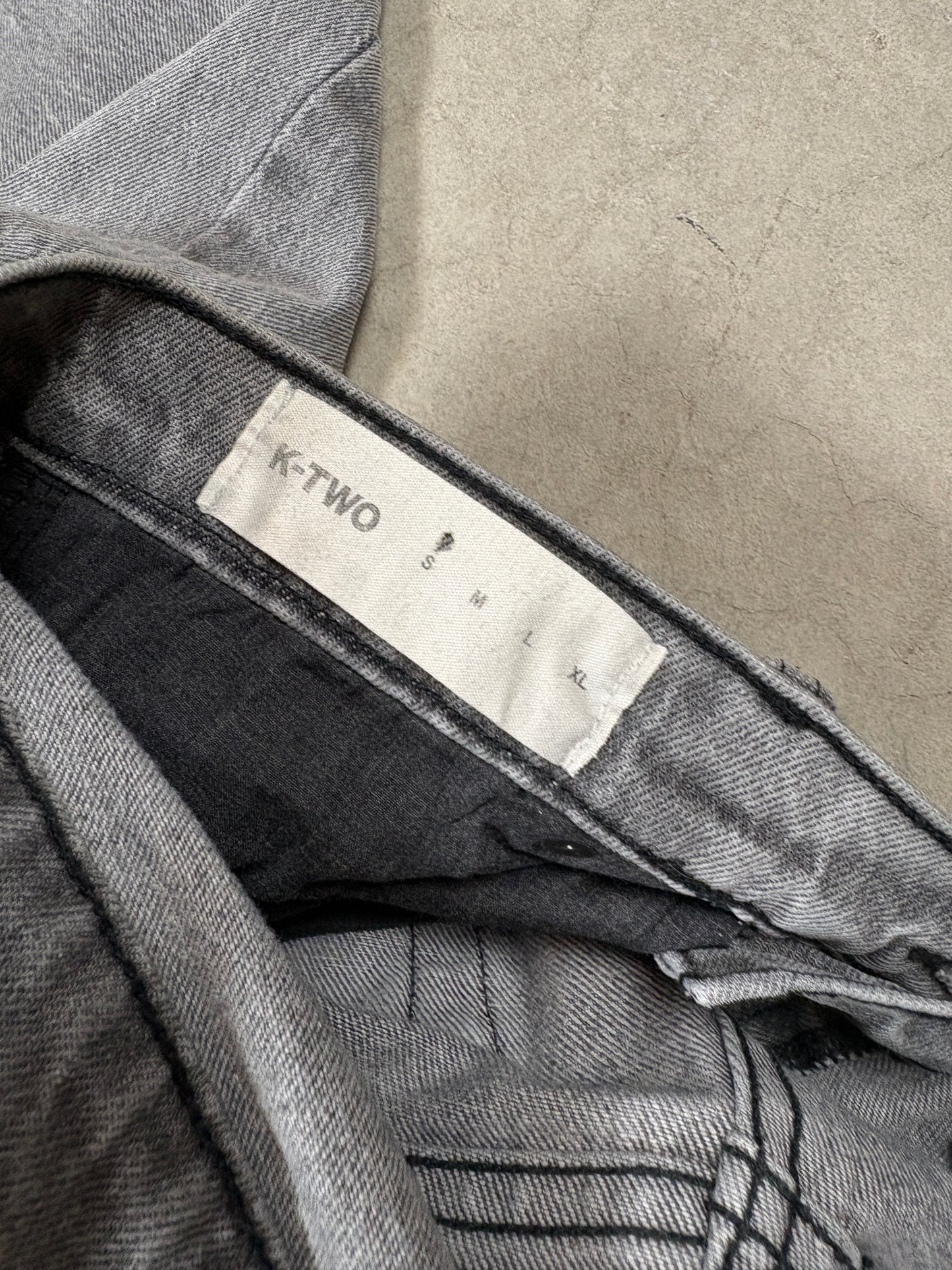 K-TWO Heavy Denim Grey