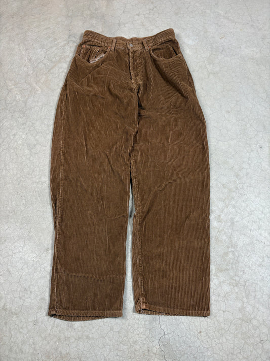 Lucky Brand Dungarees Brown Corduroy Pants (30)