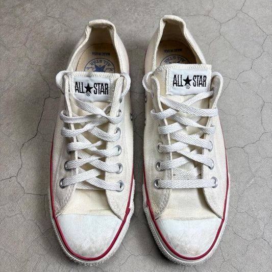 Made in USA Converse Chuck Taylor Cream White Low Tops
