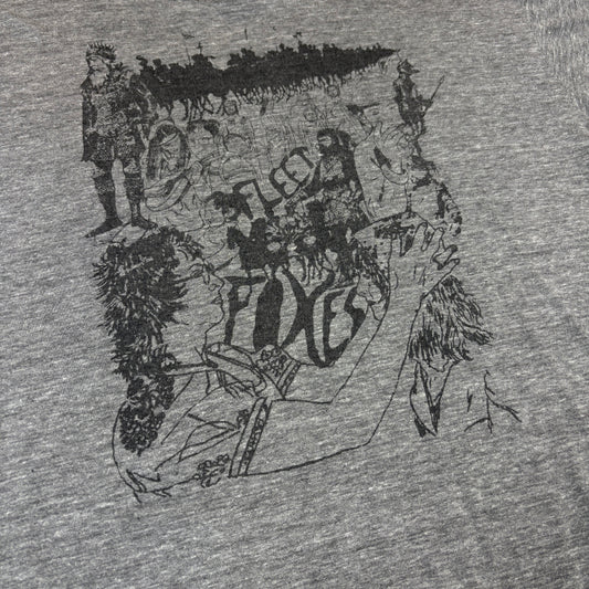 2008 Fleet Foxes Concert Single Stitch T