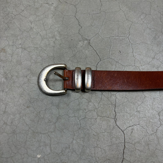 1992 Brown Leather Belt