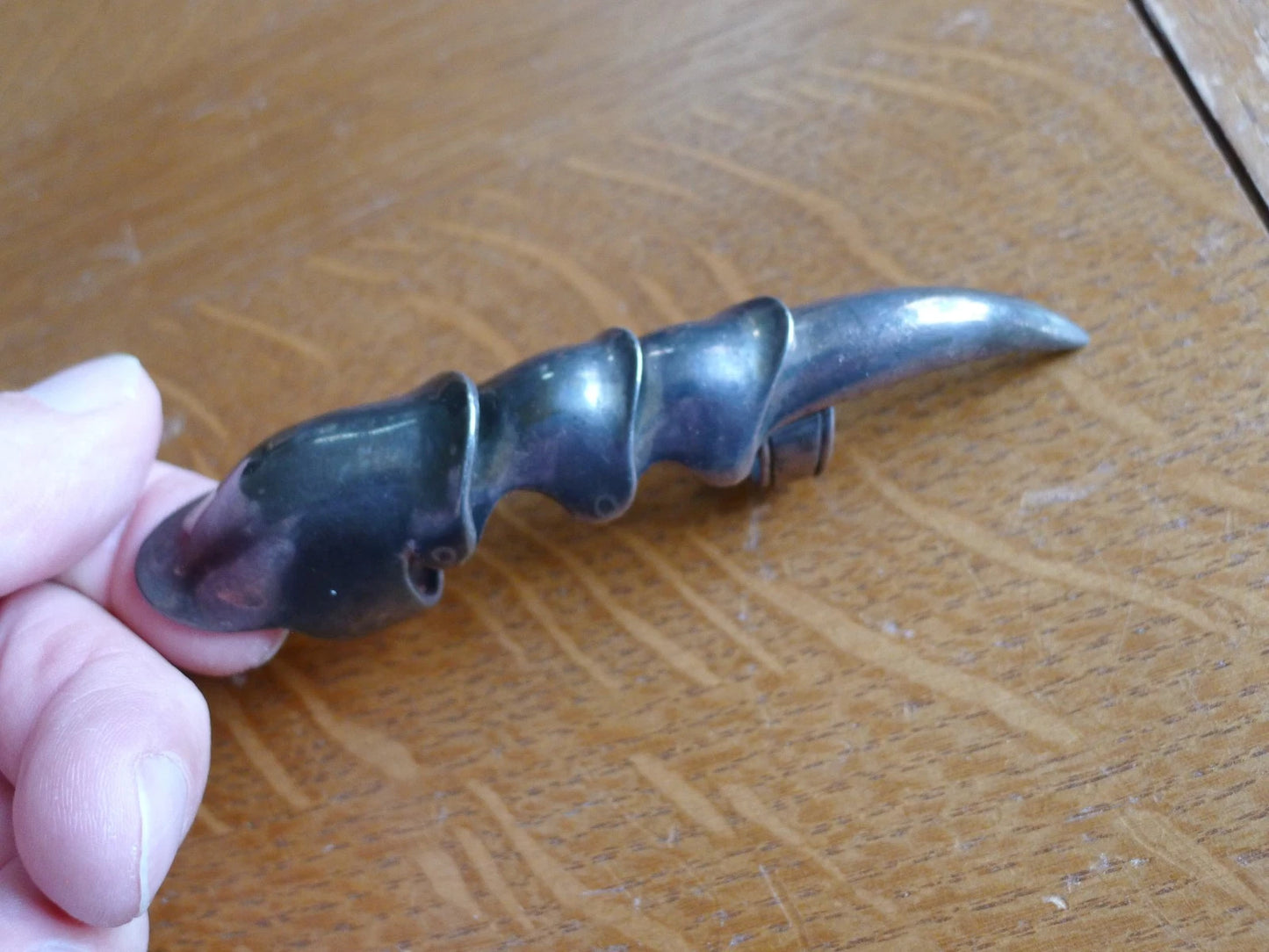 Articulated Armour Claw Ring .925 Silver