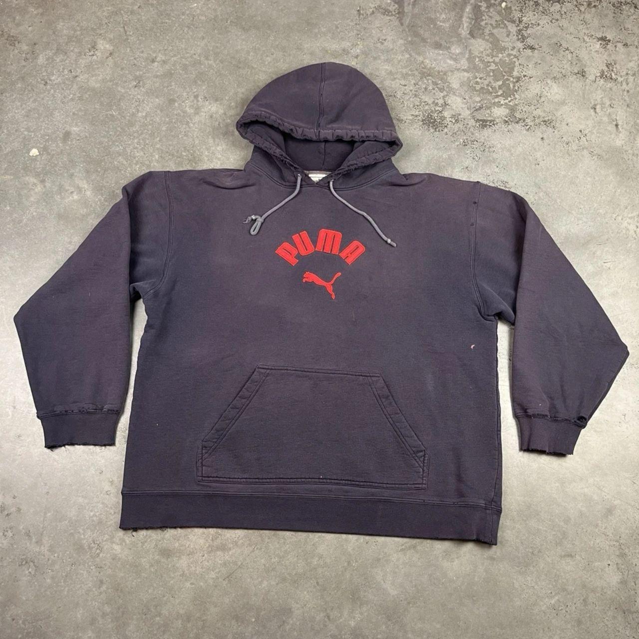 90s Puma Two-Tone Hoodie