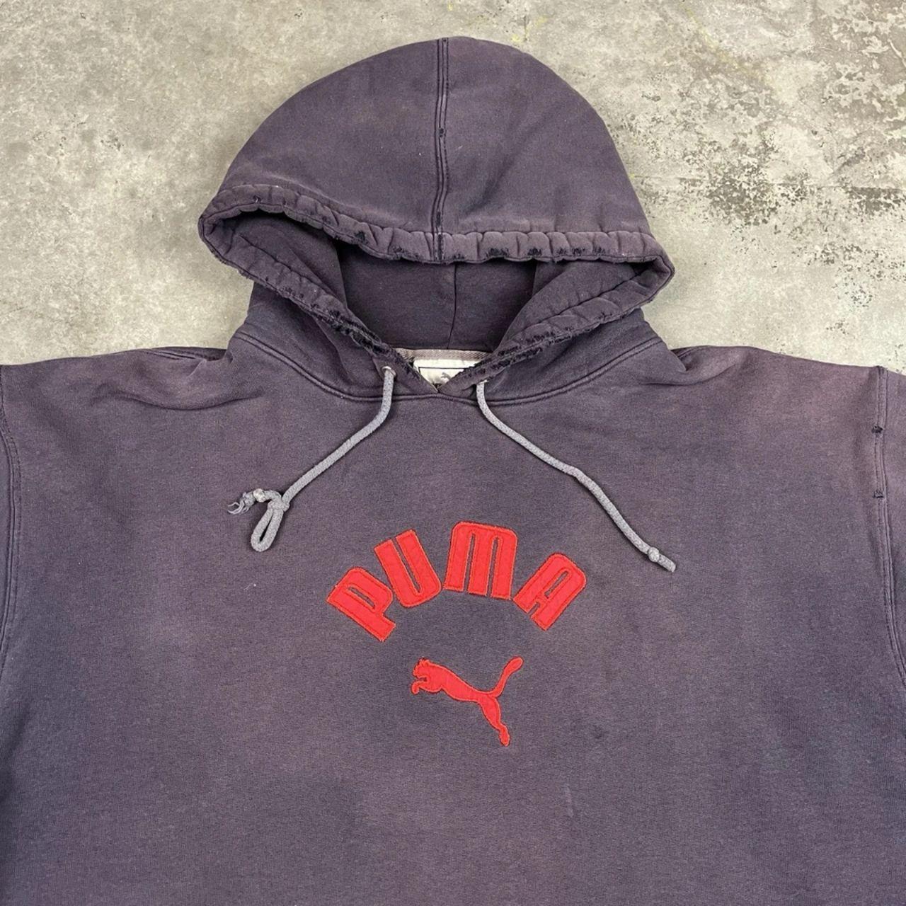 90s Puma Two-Tone Hoodie