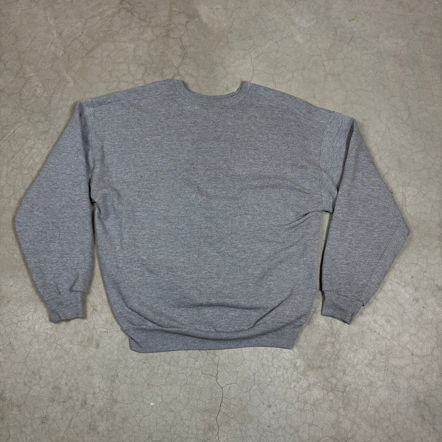 90's Thrashed Grey Blank Sweatshirt