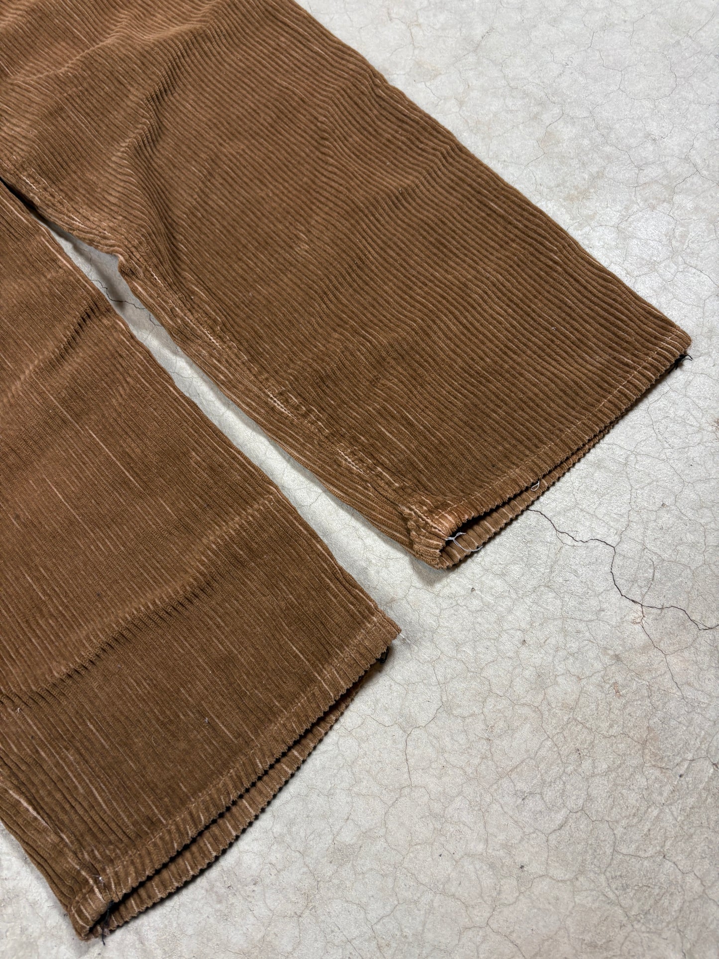 Lucky Brand Dungarees Brown Corduroy Pants (30)