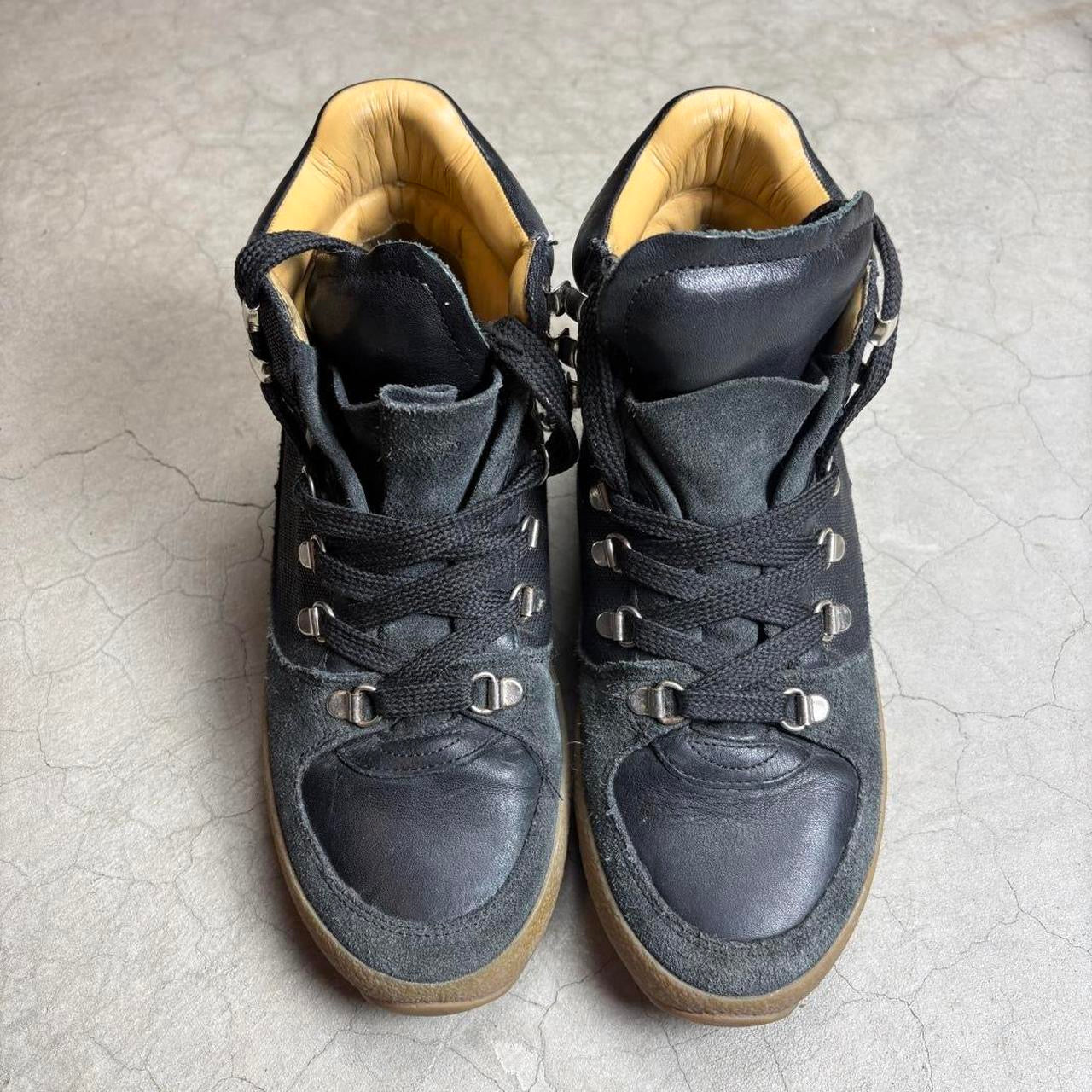 Isabel Marant Hiking Boot Ankle Wedges Size 39