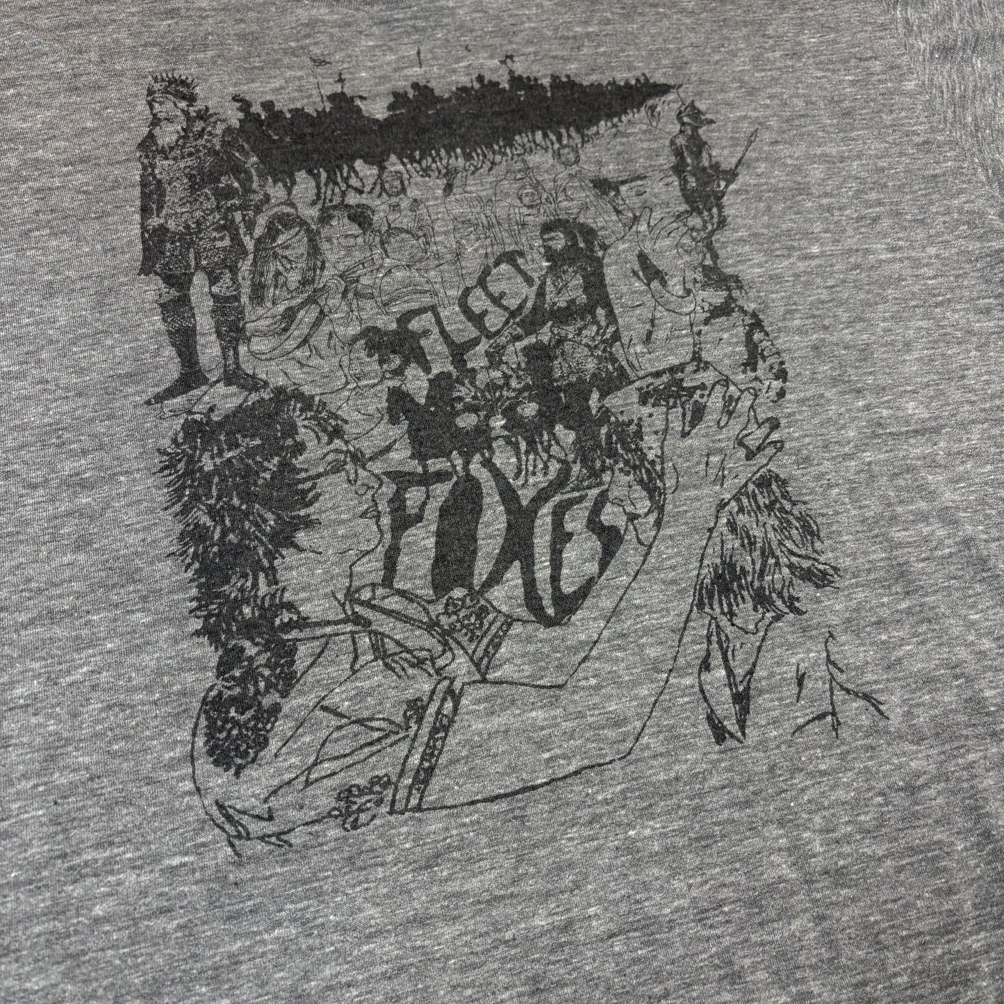 2008 Fleet Foxes Concert Single Stitch T