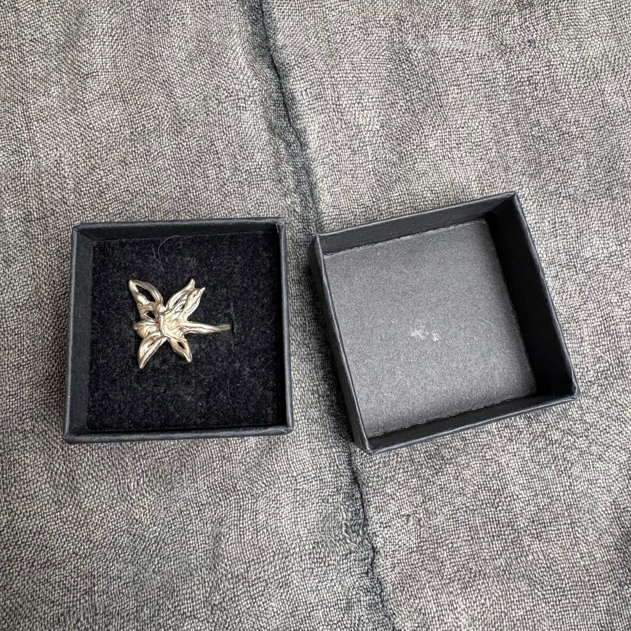Artisan Pure Silver Butterfly Ring 1/1