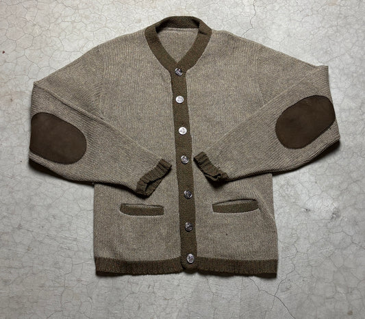 70's Austrian Alpine Boiled Wool Cardigan Jacket
