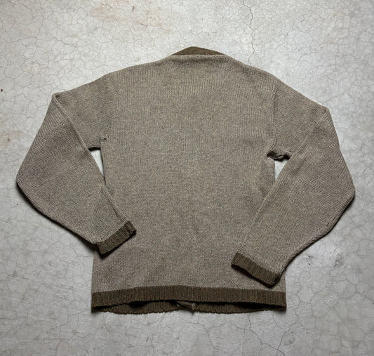 70's Austrian Alpine Boiled Wool Cardigan Jacket