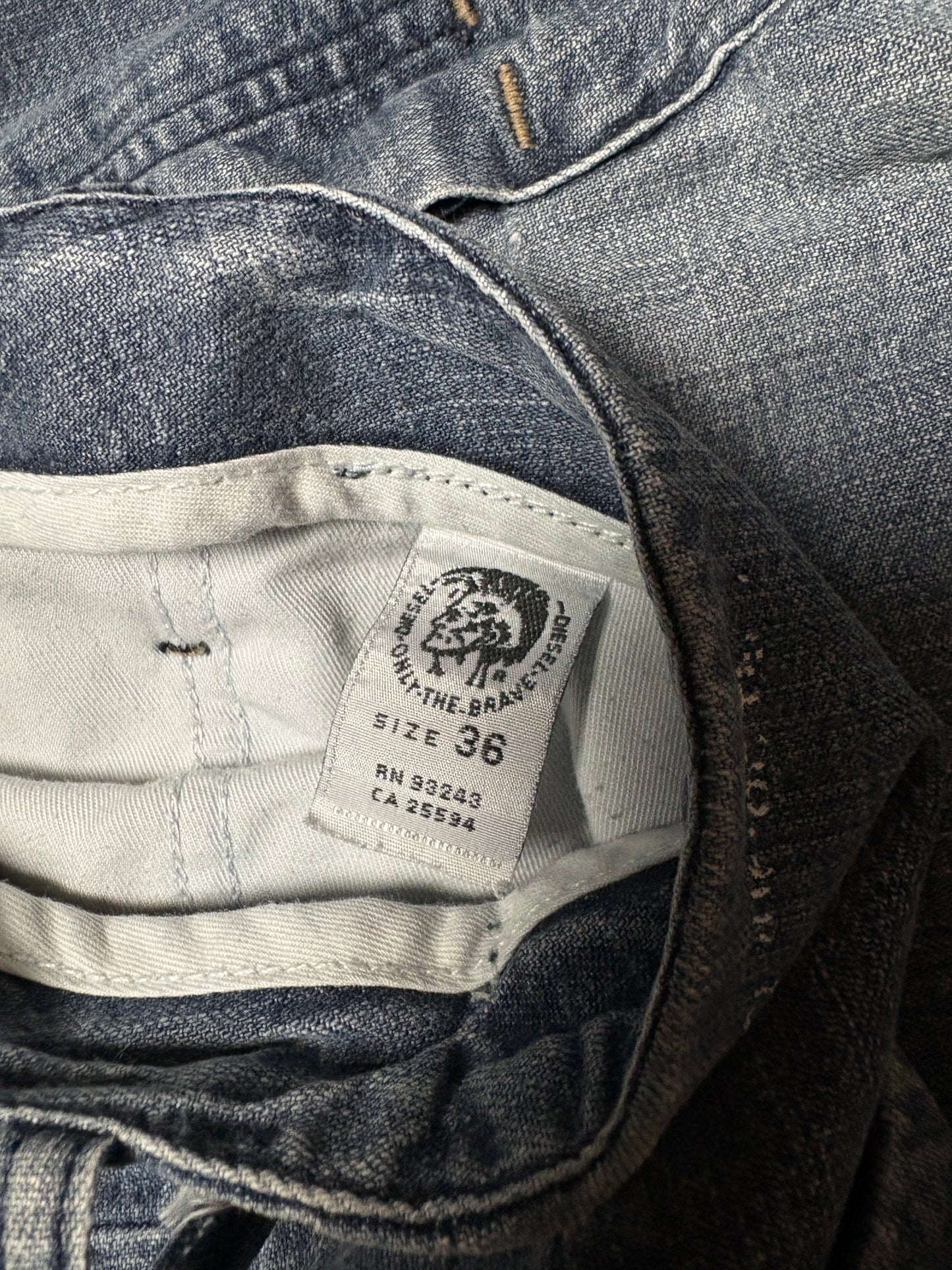 Diesel Indigo Tech Jeans