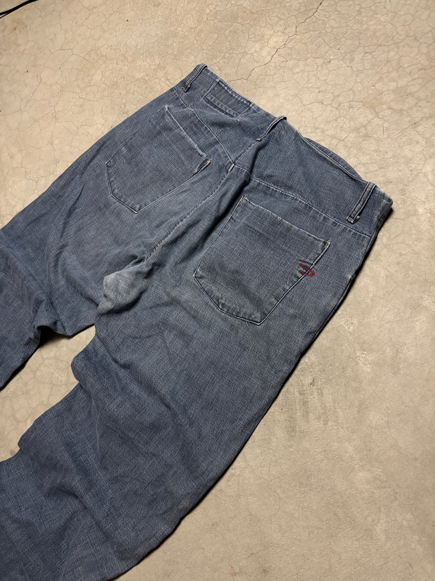 Diesel Indigo Tech Jeans