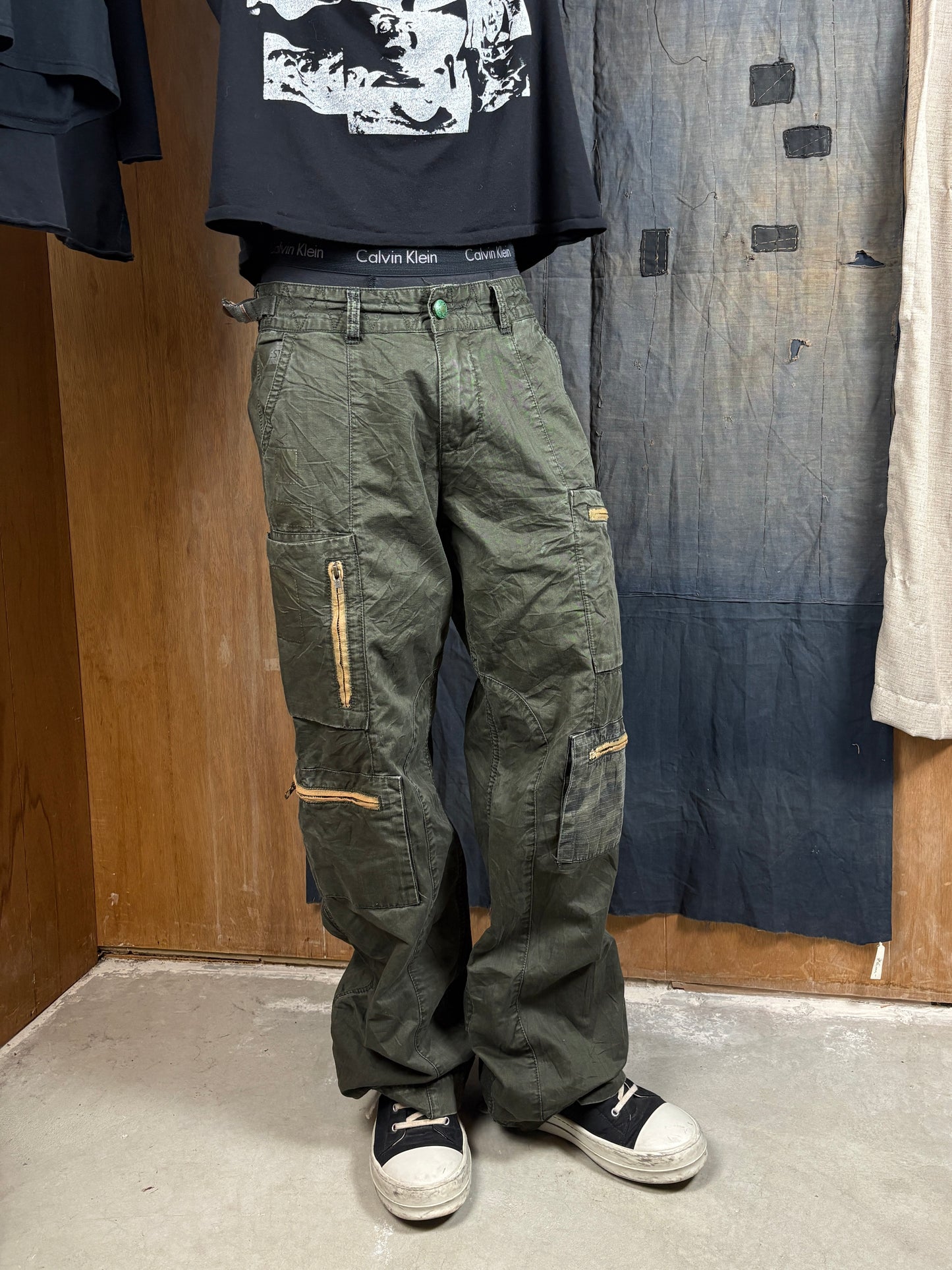Camo Pepe Cargo Pants