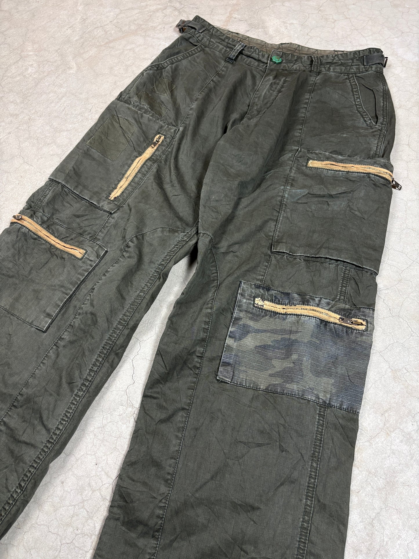 Camo Pepe Cargo Pants